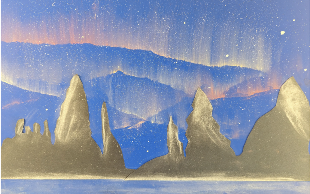 Make your own Aurora Borealis!